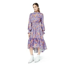 Three Floor Floral Lisbon Sisters Tiered Dress 8